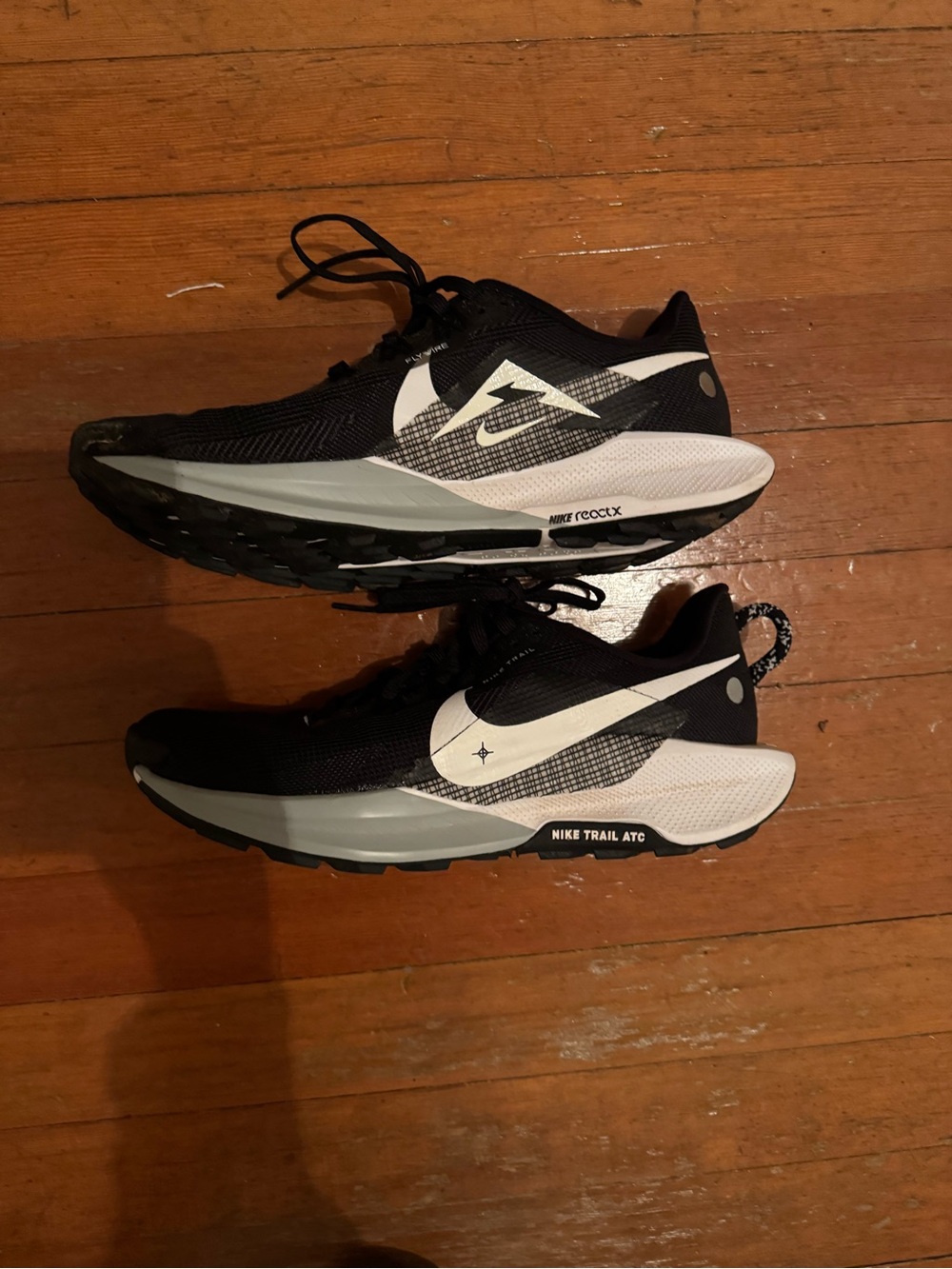 Nike Women’s Black and White Trail Running Shoes